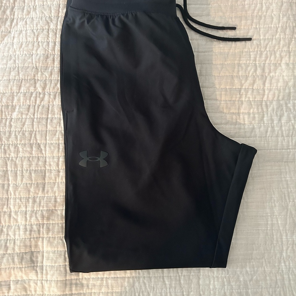 Under Armour Black Fitted Joggers